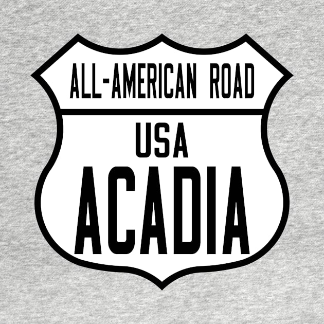 Acadia All-American Road route shield by nylebuss